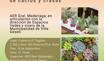 CAPACITACIN DE CACTUS Y SUCULENTAS ABIERTA A LA COMUNIDAD